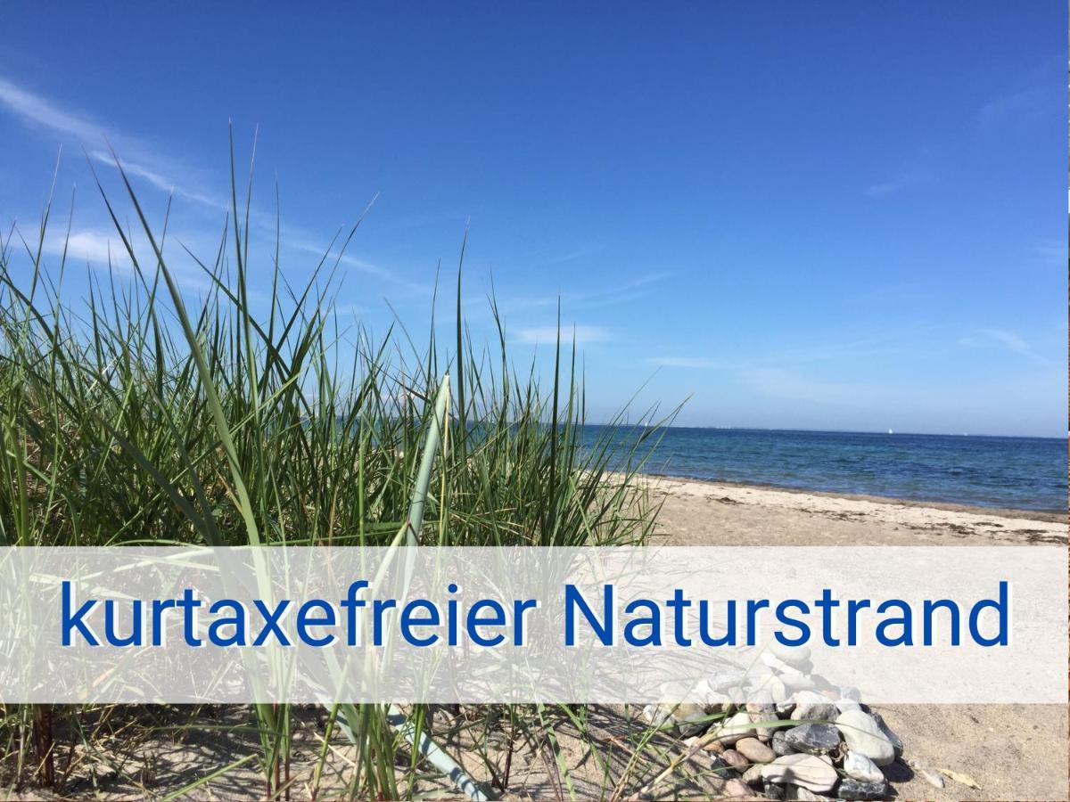 Boeltser Hus Ferienwohnungen Mit Strandkorb Und Kamin 10 Gehminuten Zum Kurtaxefreien Sandstrand Kraksdorf Extérieur photo