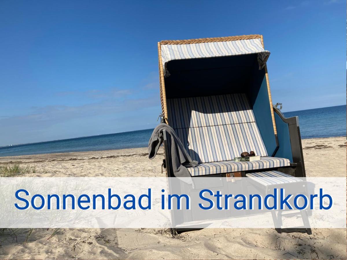 Boeltser Hus Ferienwohnungen Mit Strandkorb Und Kamin 10 Gehminuten Zum Kurtaxefreien Sandstrand Kraksdorf Extérieur photo